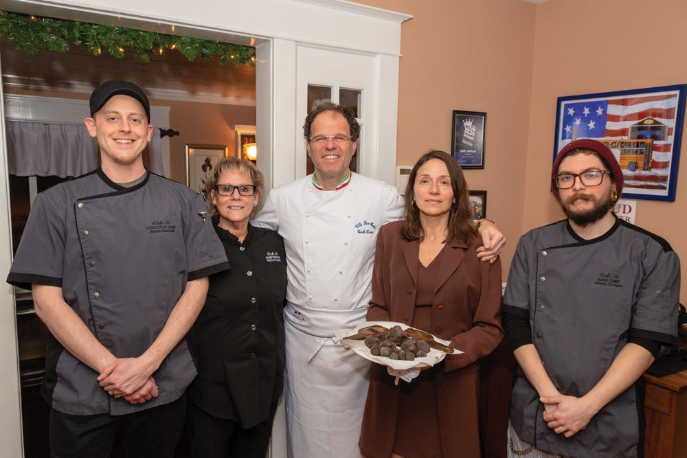Dinner with truffle chef Carlo Zarri